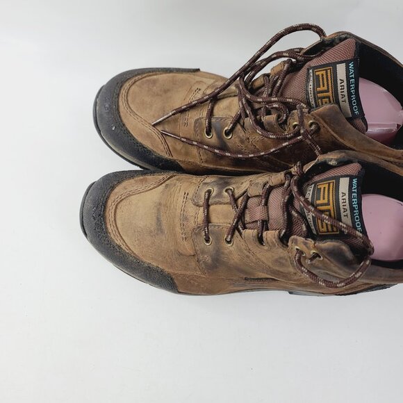 Ariat Women's Brown Black 10004134 Terrain Lace-Up Waterproof Hiking Boot Sz 10B - Picture 3 of 5